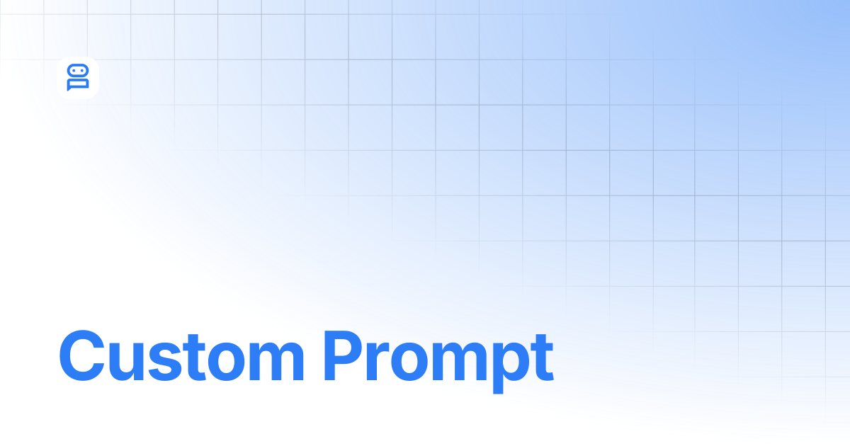 Custom Prompt | MailAgent Support